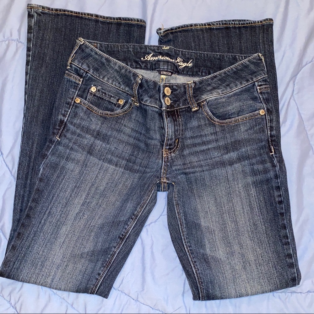 American Eagle size 8 flare jeans